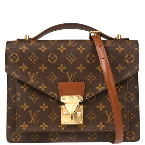 Louis Vuitton Monogram Monceau 28 Business Handbag - Picture 1 of 11